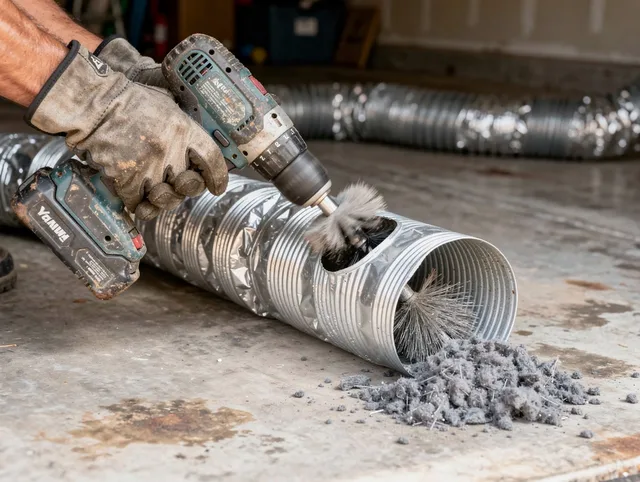 Professional duct cleaning by Colton Dryer Vent Cleaning in Colton