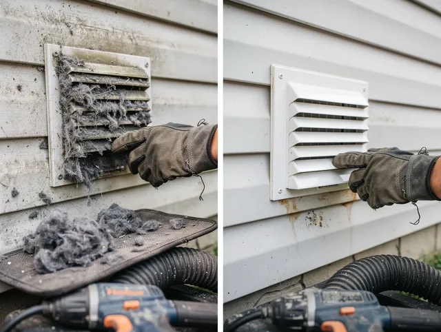 Residential dryer vent cleaning by Colton Dryer Vent Cleaning in Colton